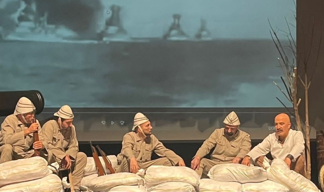 'Seyit Onbaşı Senin Kahramanın' Bursa halkı için canlandırıldı