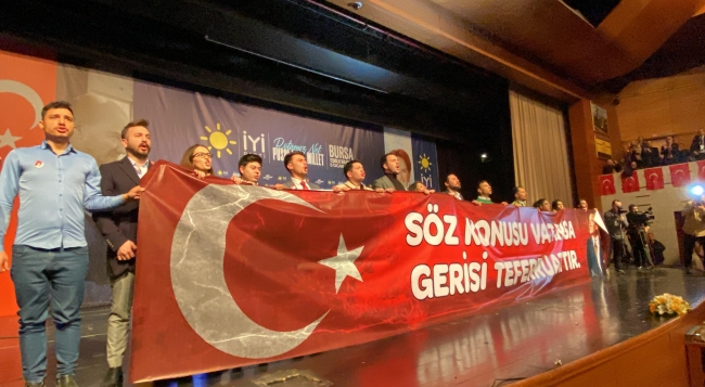 İYİ Parti Genel Başkanı Meral Akşener Bursa'da