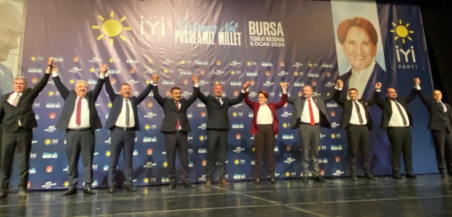 Meral Akşener Bursa belediye başkan adaylarını açıkladı