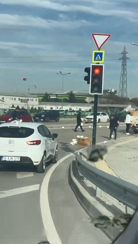 Bursalı sürücülerden örnek hareket!