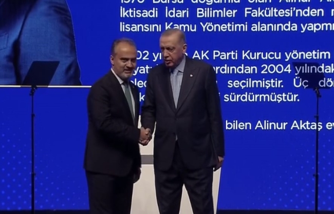 Cumhurbaşkanı Erdoğan Bursa Büyükşehir adayını resmen açıkladı!