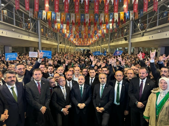 Bursalılardan Aktaş'a coşkulu karşılama!