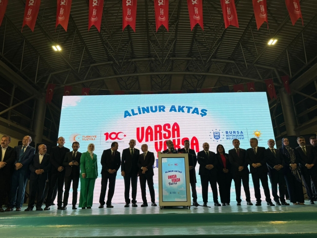 Bursalılardan Aktaş'a coşkulu karşılama!