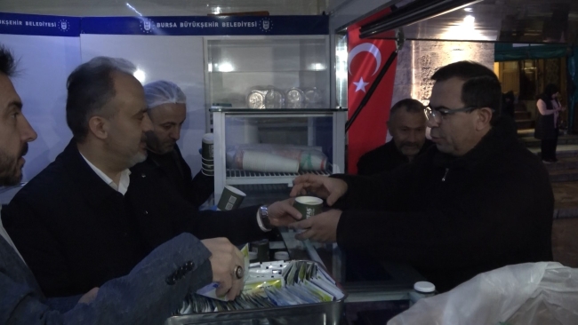 Bursa Büyükşehir Belediye Başkanı Alinur Aktaş seçim çalışmalarına başladı