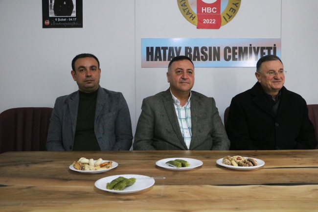 Hatay’da buruk Gazeteciler Günü