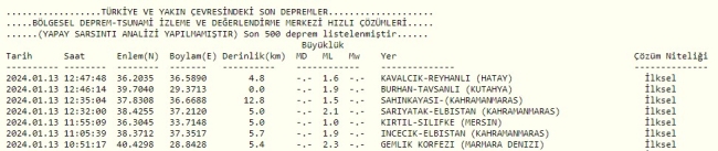 Bursa Gemlik Körfezi yine sallandı!