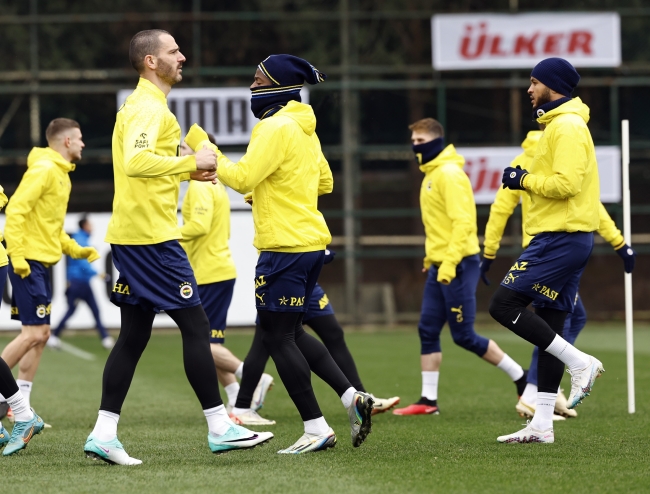 Fenerbahçe pas çalıştı