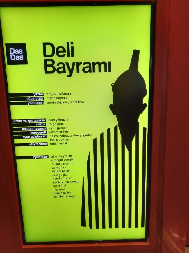 "Deli Bayramı” ilk kez DasDas Bursa’da sahnelendi