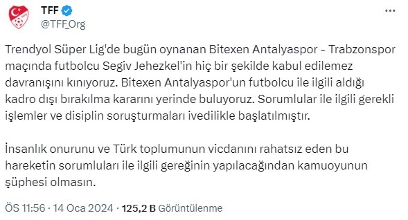 İsrailli futbolcu Jehezkel serbest bırakıldı!
