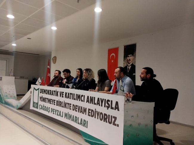 Peyzaj Mimarları Odası Bursa Şubesi 4. Dönem toplantısını düzenledi