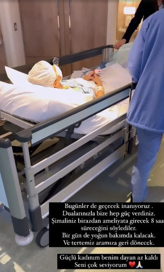 Şarkıcı Şimal ameliyata girdi