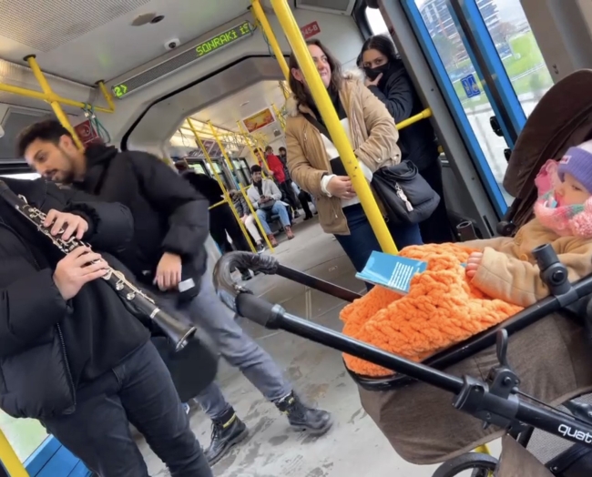 Bursa'da soğuk havada iç ısıtan görüntüler!