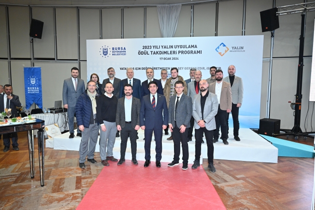 Bursa'da yalın çalışmalar ödüllendirildi