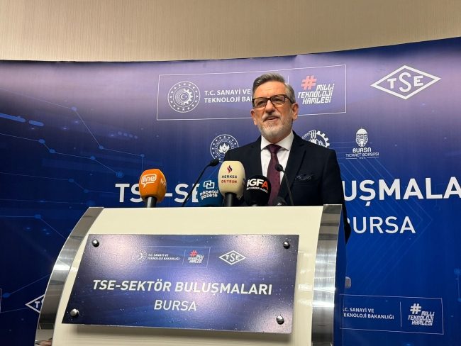 TSE Bursa'da iş dünyasından temsilcilerle bir araya geldi