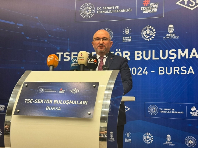 TSE Bursa'da iş dünyasından temsilcilerle bir araya geldi
