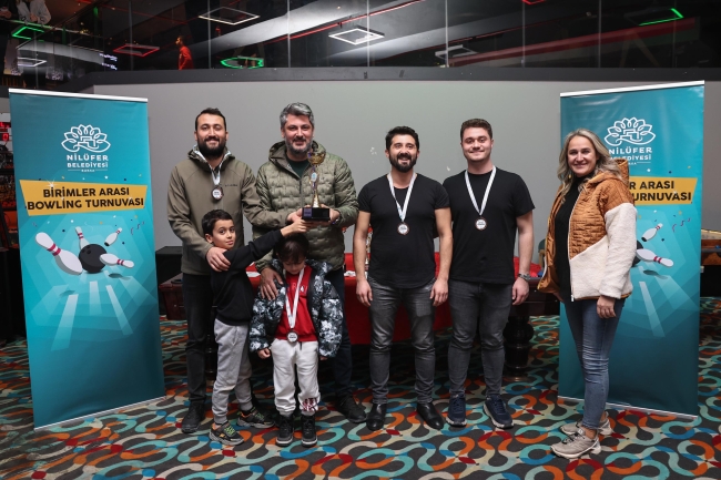 Bowling turnuvasında şampiyon Gençlik ve Spor Hizmetleri