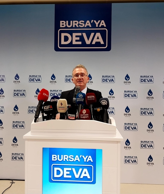DEVA Partisi Genel Başkanı Ali Babacan Bursa basını ile bir araya geldi