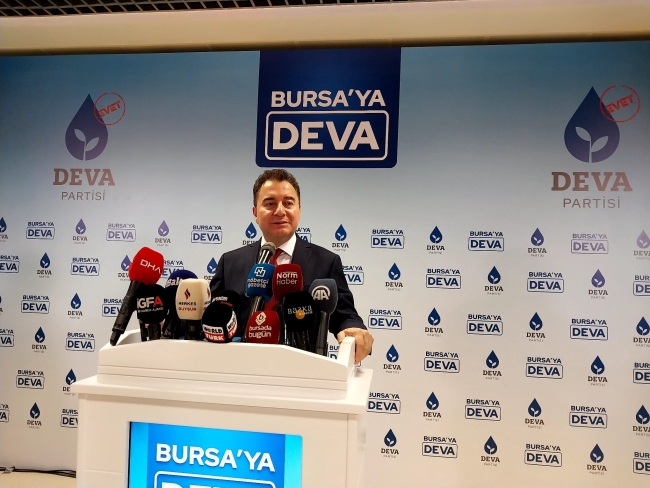 DEVA Partisi Genel Başkanı Ali Babacan Bursa basını ile bir araya geldi