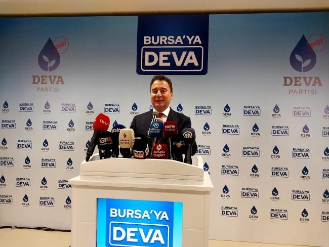 DEVA Partisi Genel Başkanı Ali Babacan Bursa basını ile bir araya geldi