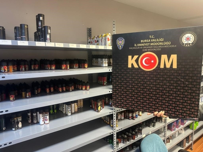 Bursa emniyeti teyakkuzda! Kaçakla mücadele sürüyor