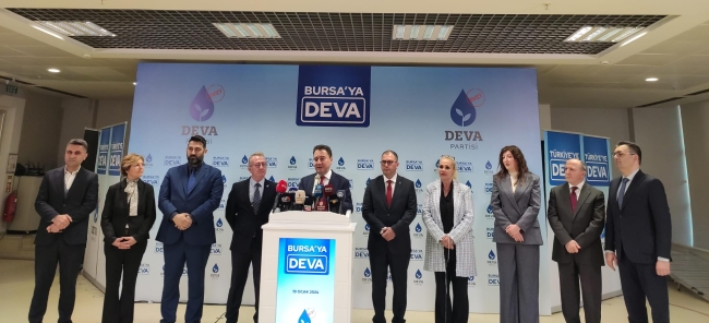 DEVA Partisi Genel Başkanı Ali Babacan Bursa basını ile bir araya geldi