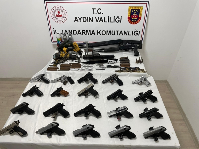 Jandarmadan silah kaçakçılığı operasyonu