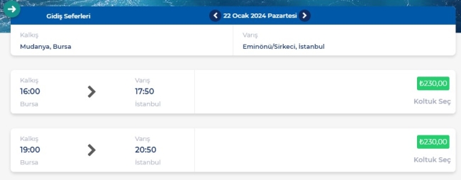 BUDO'ya yeni yılın ilk zammı geldi!