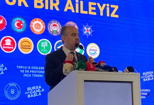 Bursa Büyükşehir'den personeline tam destek