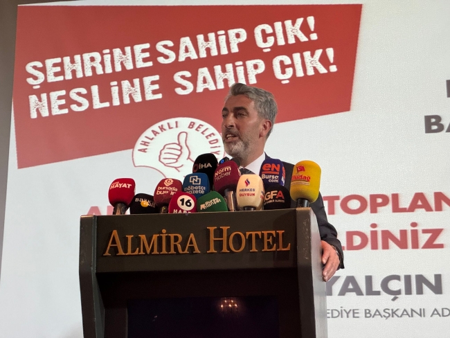 Yeniden Refah Partisi'nin Bursa adayı Sedat Yalçın'a Bursa'da unutulmaz karşılama!