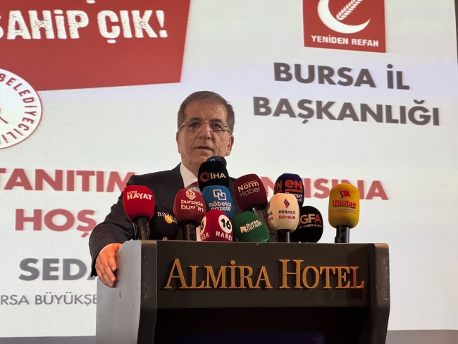 Sedat Yalçın: "Bursa'yı yeniden refahın başkenti yapacağız"
