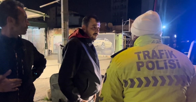 Bursa'da polisin alkollü nakliyatçılar ile sabır sınavı!