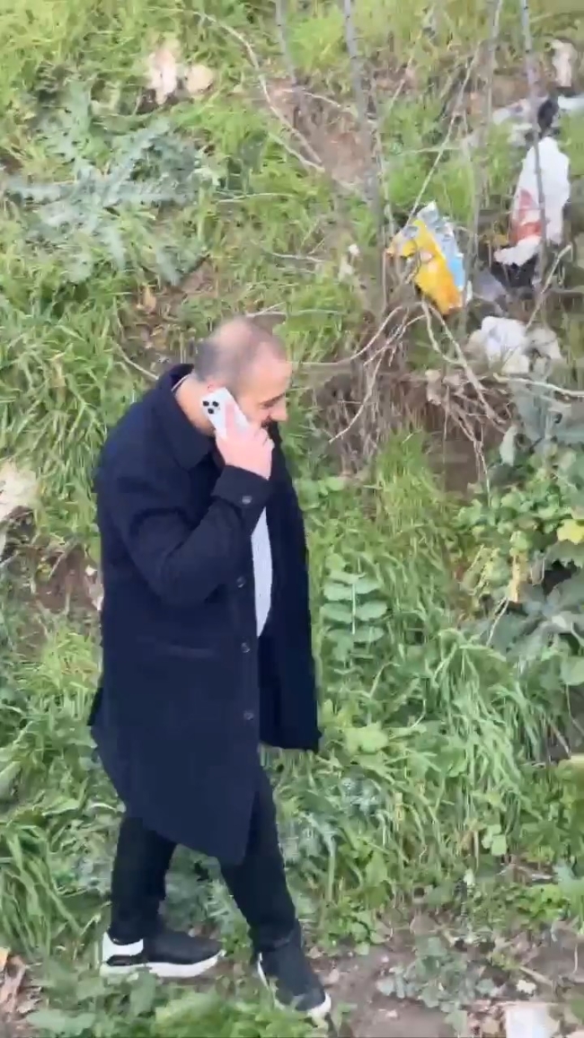 Bursa'da aracıyla dereye uçtu! Yakınlarını arayıp espri yaptı