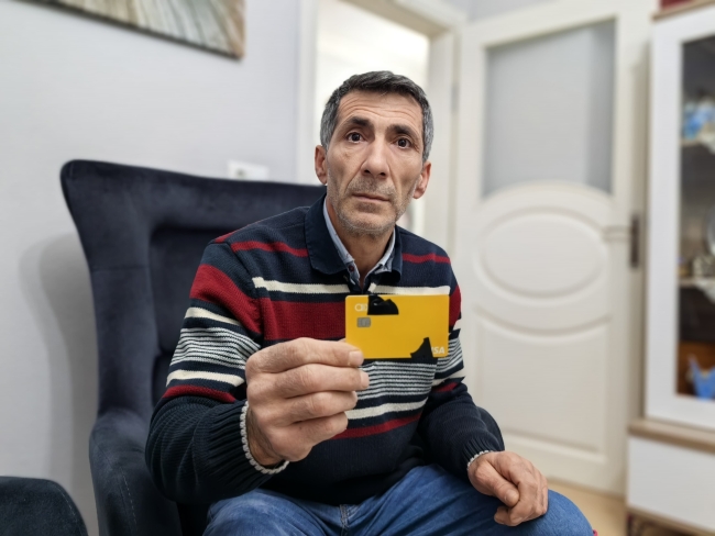Bursa'da hiç kullanmadığı kredi kartı yüzünden hayatı karardı