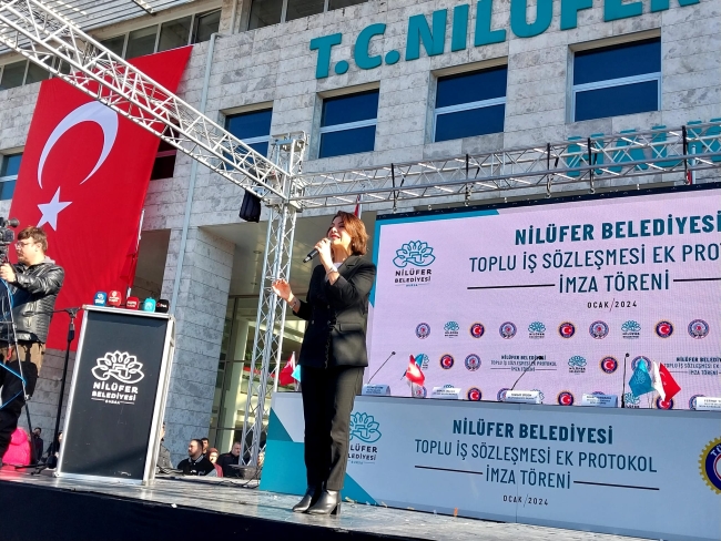 Nilüfer Belediyesi Toplu İş Sözleşmesi imza törenini gerçekleştirdi
