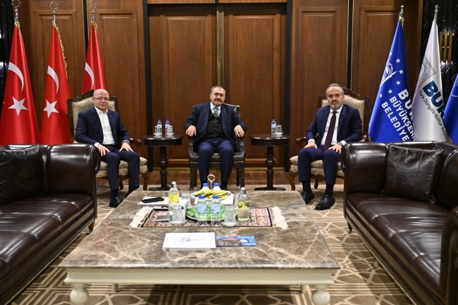 Eski Bakan Eroğlu'ndan Başkan Aktaş'a ziyaret