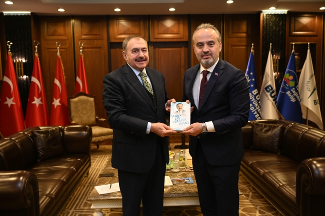Eski Bakan Eroğlu'ndan Başkan Aktaş'a ziyaret