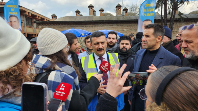 Türkoğlu ve Özeller'den esnaf ziyareti