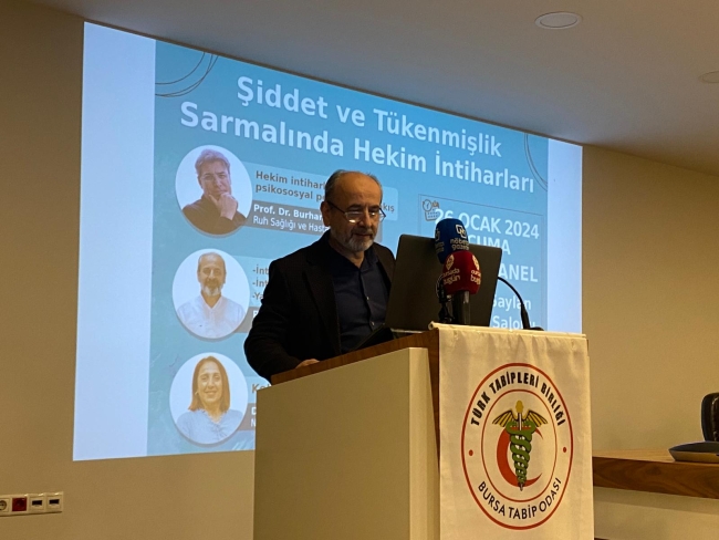 Bursa'da hekime şiddet konusu tartışıldı