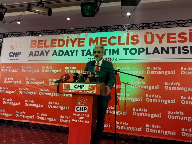 Osmangazi İlçe Başkanlığı'nda meclis üyeleri aday adayları tanıtıldı