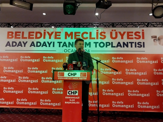 Osmangazi İlçe Başkanlığı'nda meclis üyeleri aday adayları tanıtıldı