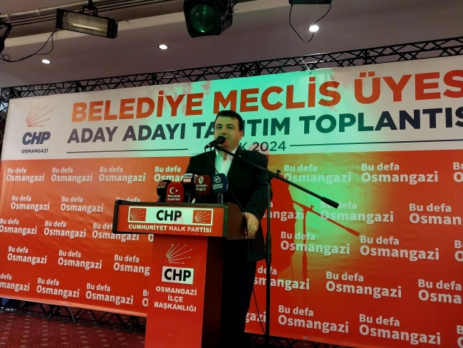 Osmangazi İlçe Başkanlığı'nda meclis üyeleri aday adayları tanıtıldı