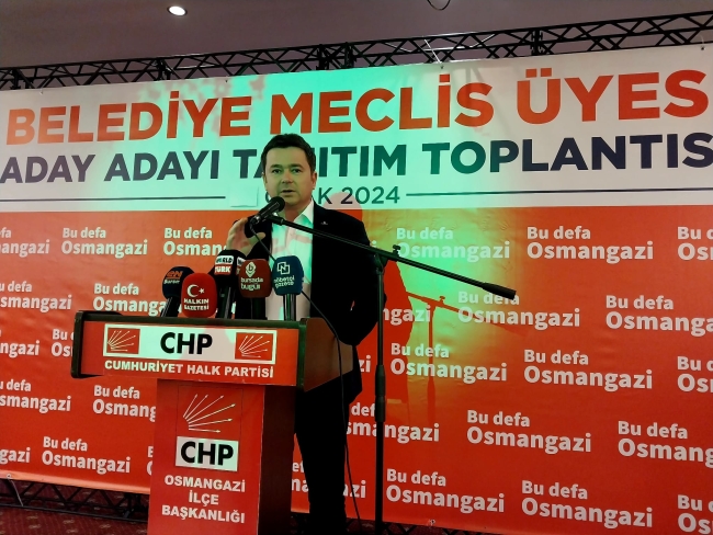 Osmangazi İlçe Başkanlığı'nda meclis üyeleri aday adayları tanıtıldı