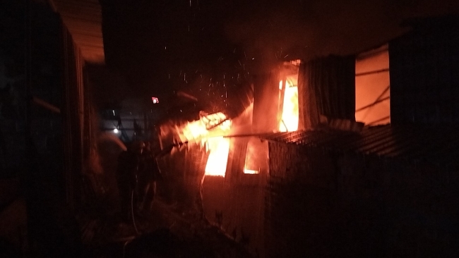 Bursa'da korkutan yangın!