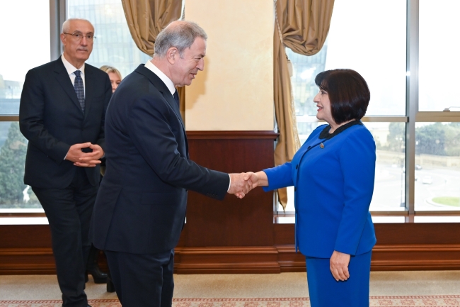 Hulusi Akar'dan Azerbaycan'da diplomatik temaslar