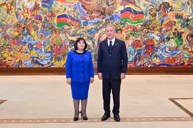 Hulusi Akar'dan Azerbaycan'da diplomatik temaslar