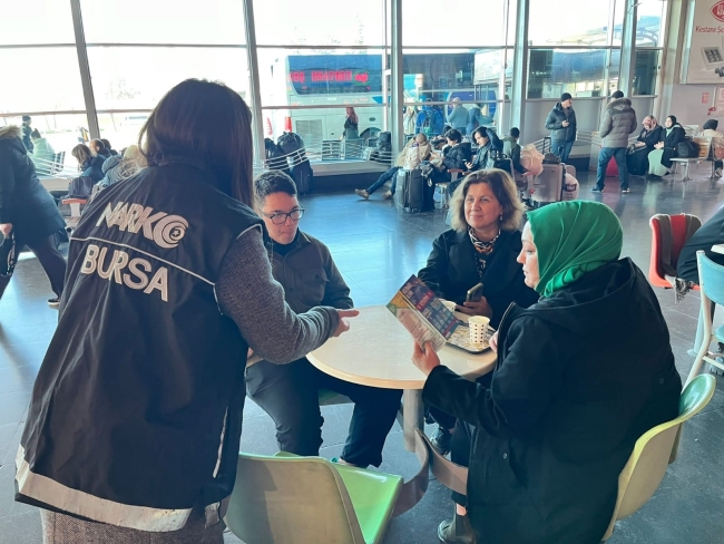 Bursa'da narkotik polisinden bilgilendirme!