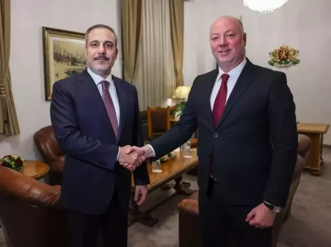 Bakan Fidan, Bulgaristan'da!