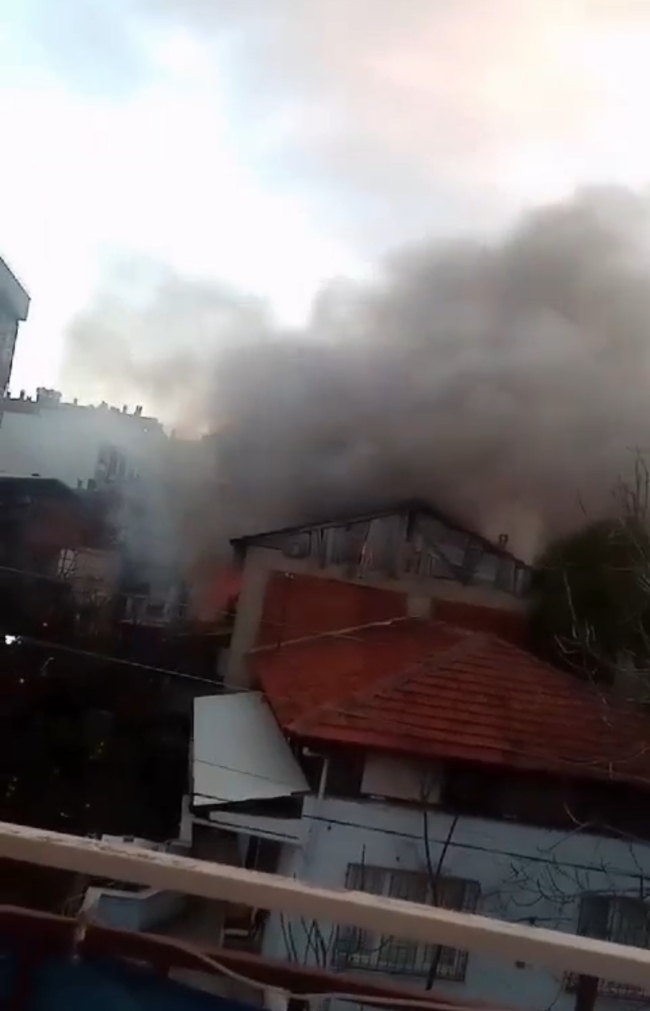 Bursa'da korkutan yangın!