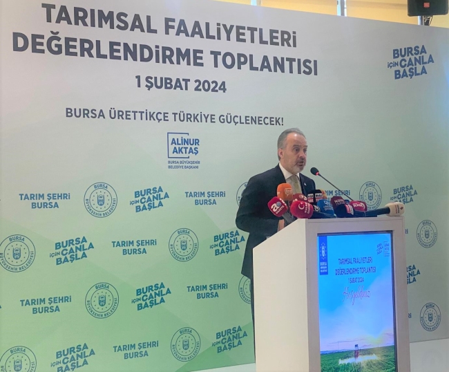Bursa'da 'Tarımsal Kooperatiflere Destek Toplantısı' yapıldı