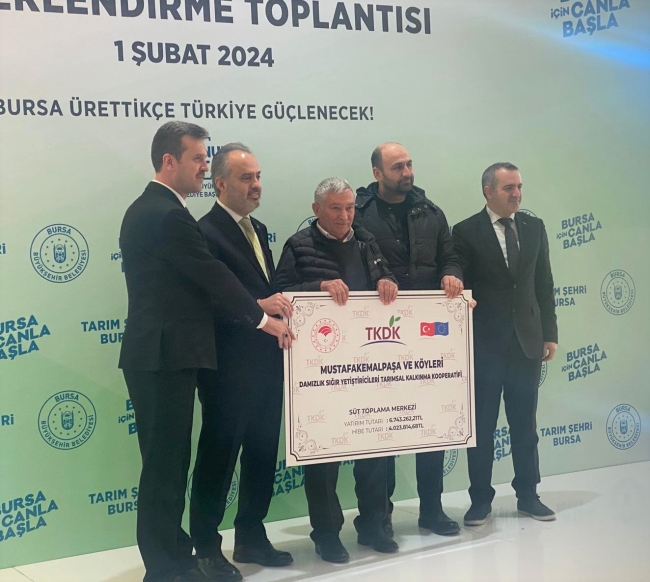 Bursa'da 'Tarımsal Kooperatiflere Destek Toplantısı' yapıldı